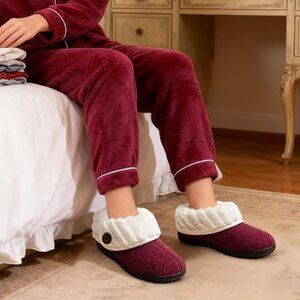 Wool Cozy Memory Foam Winter Slippers